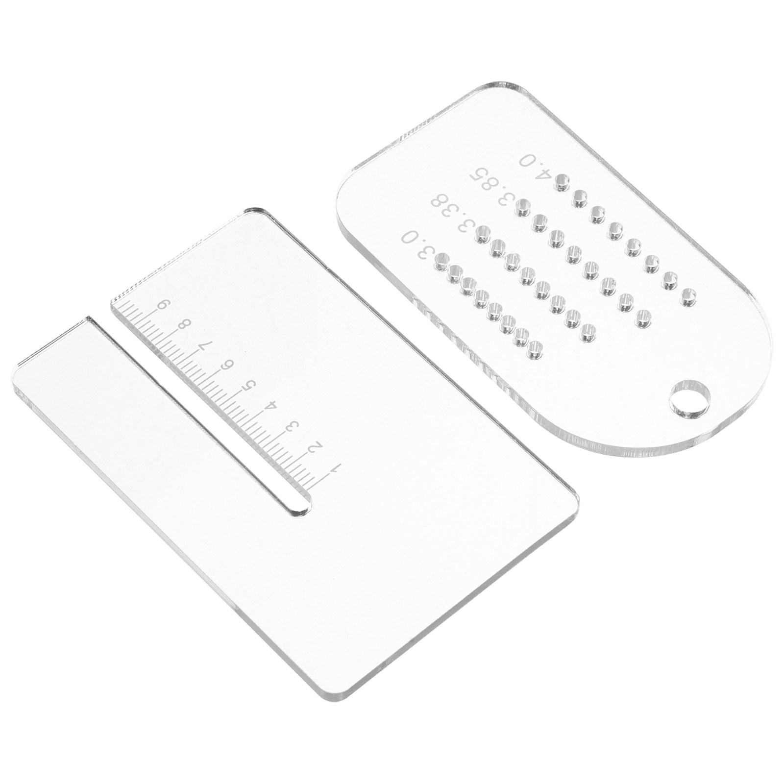 Leatherworking Guide - 2Pcs Punch Guide Multifunctional Stitching Hole