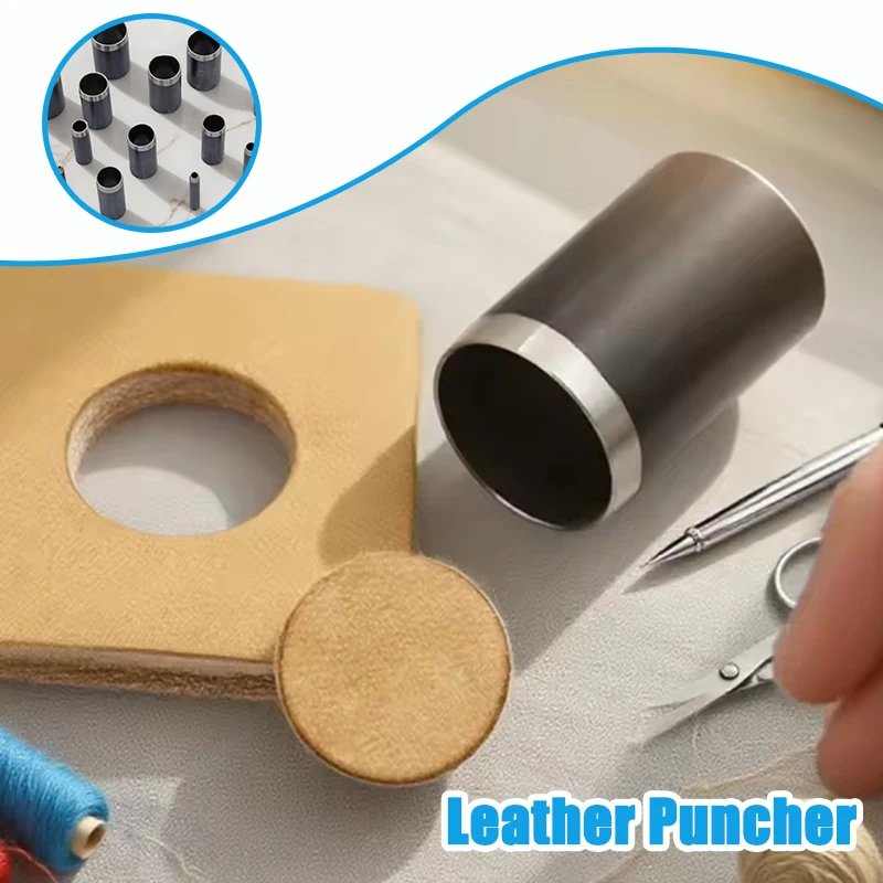 Leatherwork Hole Punch - 15 Sizes Round Leather Hole Punch