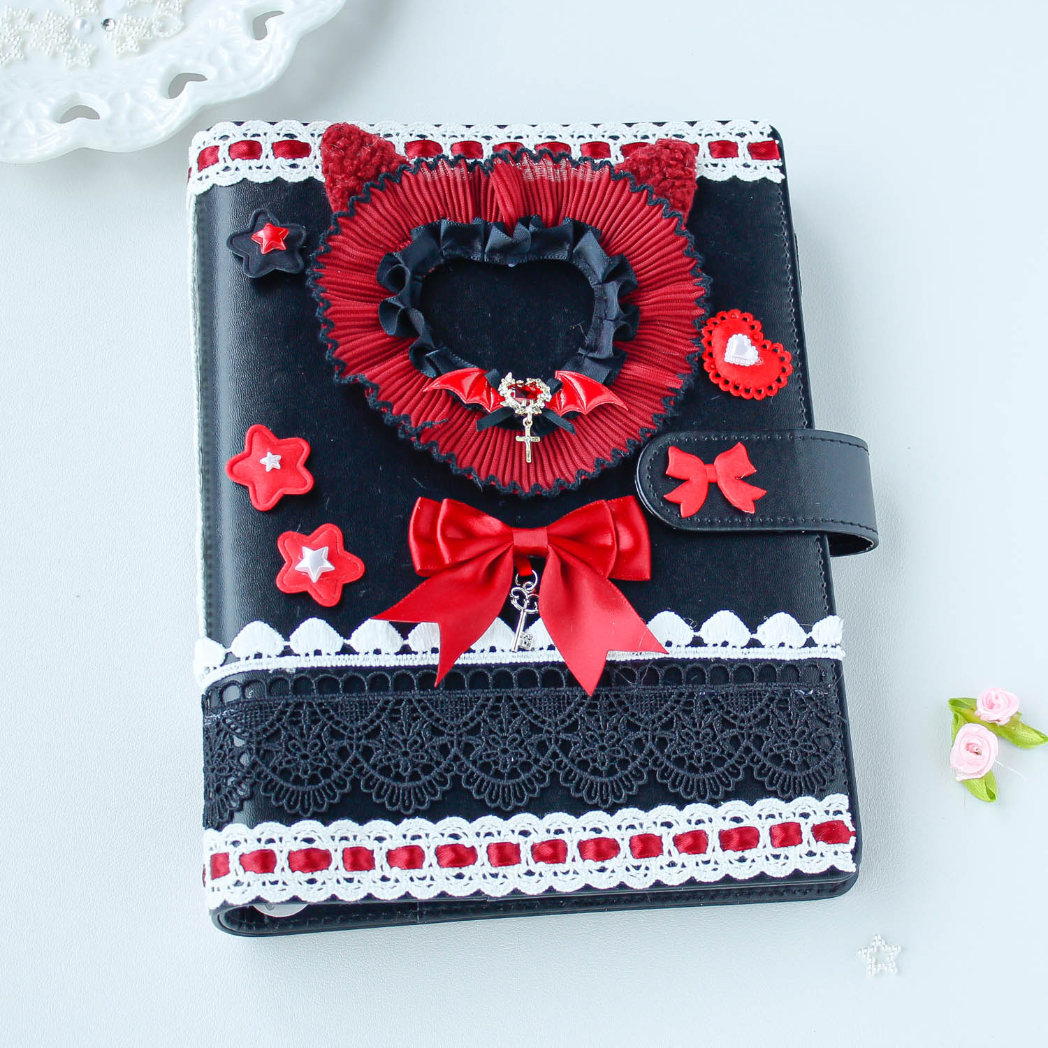 Leather Work Notepad - A5 Kpop Photocard Binder Faux PU