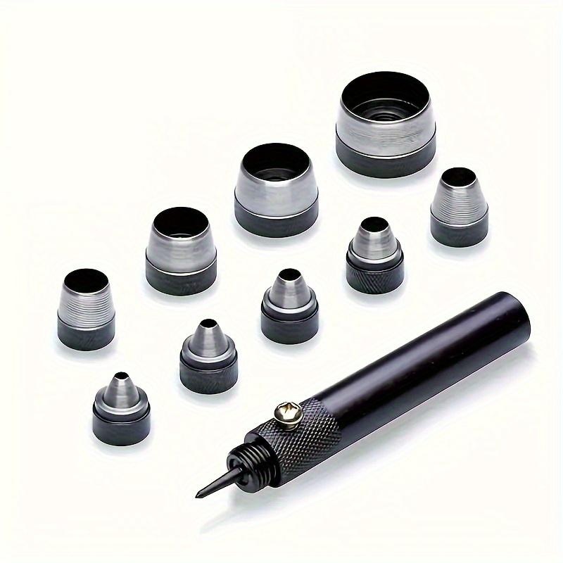 10Pcs Hollow Punch Set Heavy‑D - огляд і ціна Leatherwork Hole Punch