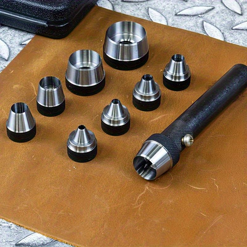 10Pcs Hollow Punch Set Heavy‑D - огляд і ціна Leatherwork Hole Punch
