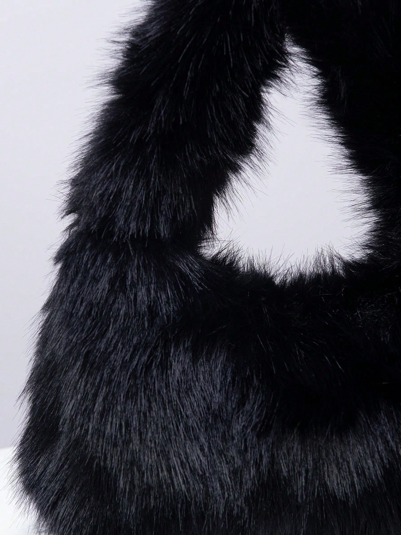 Y2K Style Faux Fur Tote Bags F - огляд і ціна Leather Work Japan