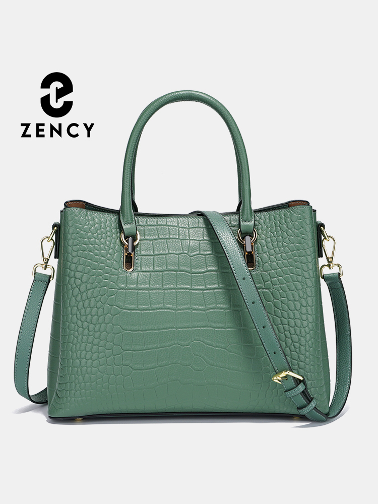Zency Women's Genuine Leather  - огляд і ціна Leather Work Bag Women