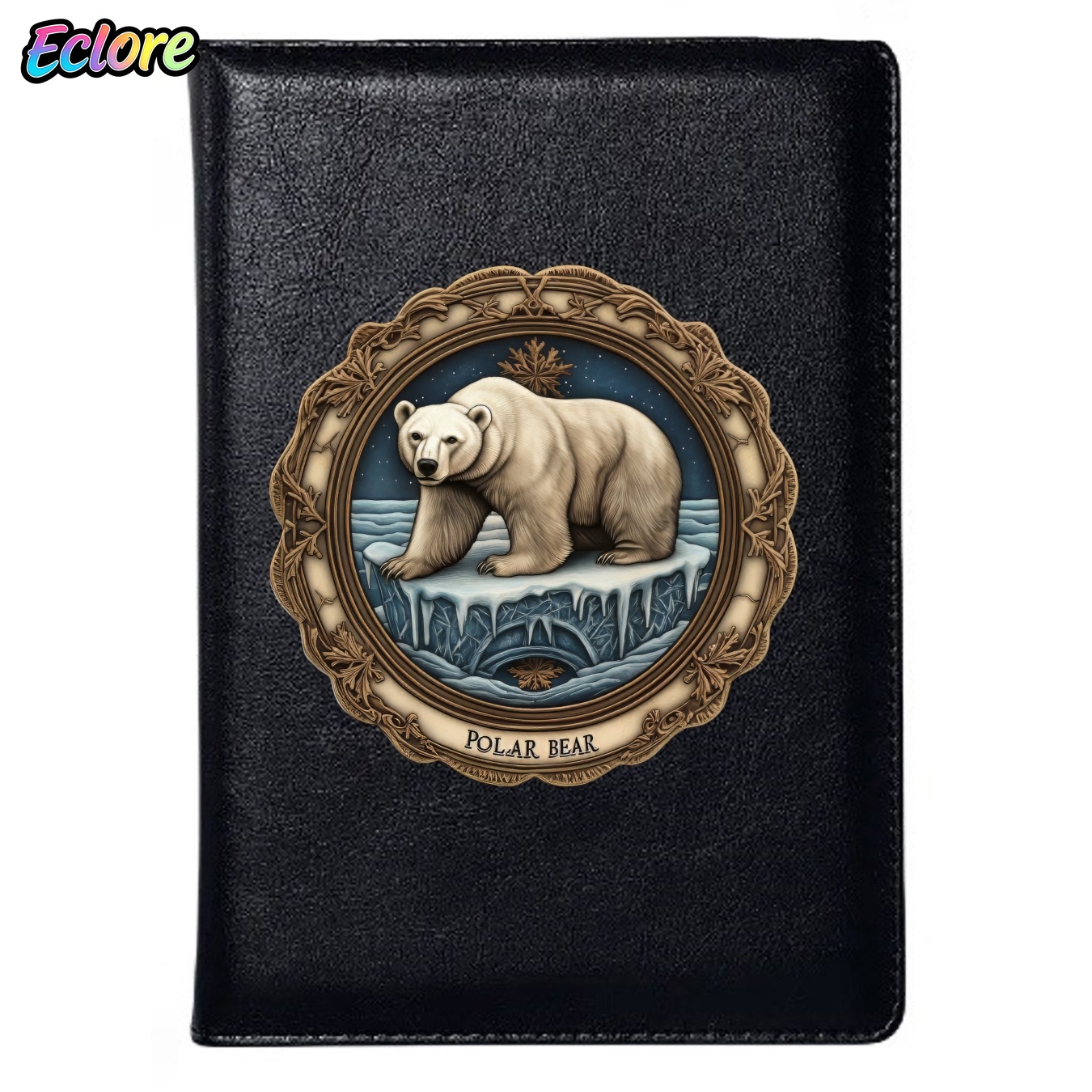 Vintage Embossed Bear A5 Leath - огляд і ціна Leather Work Diary Covers