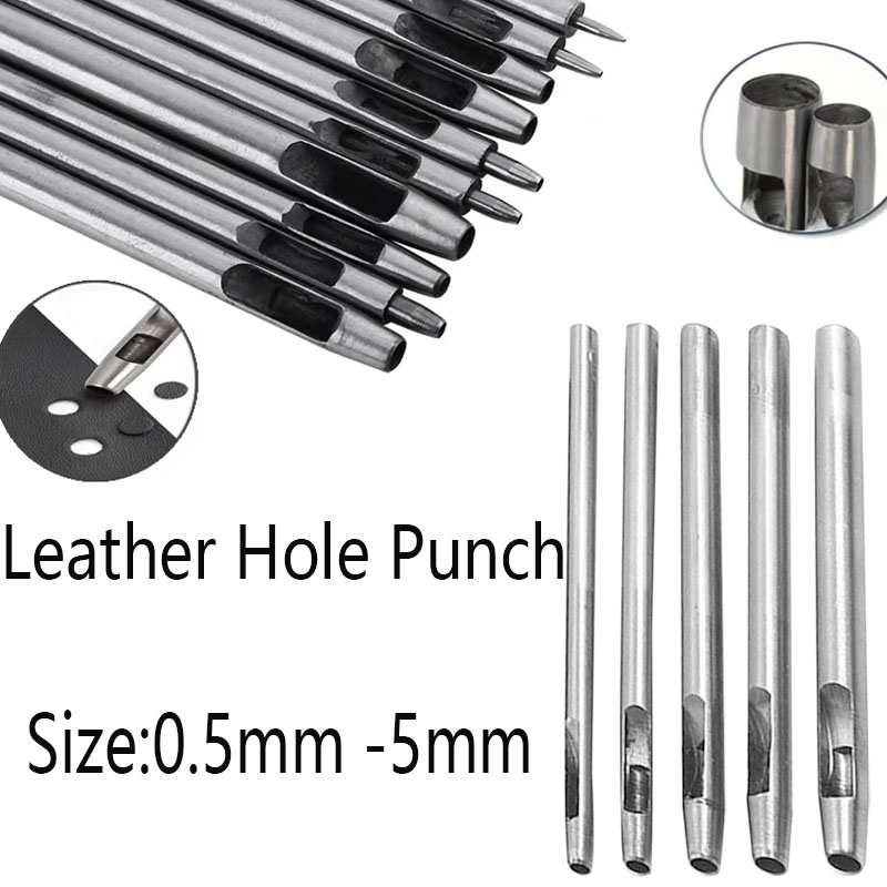 0.5-5mm Leather Hole Punch Too - огляд і ціна Leatherwork Hole Punch