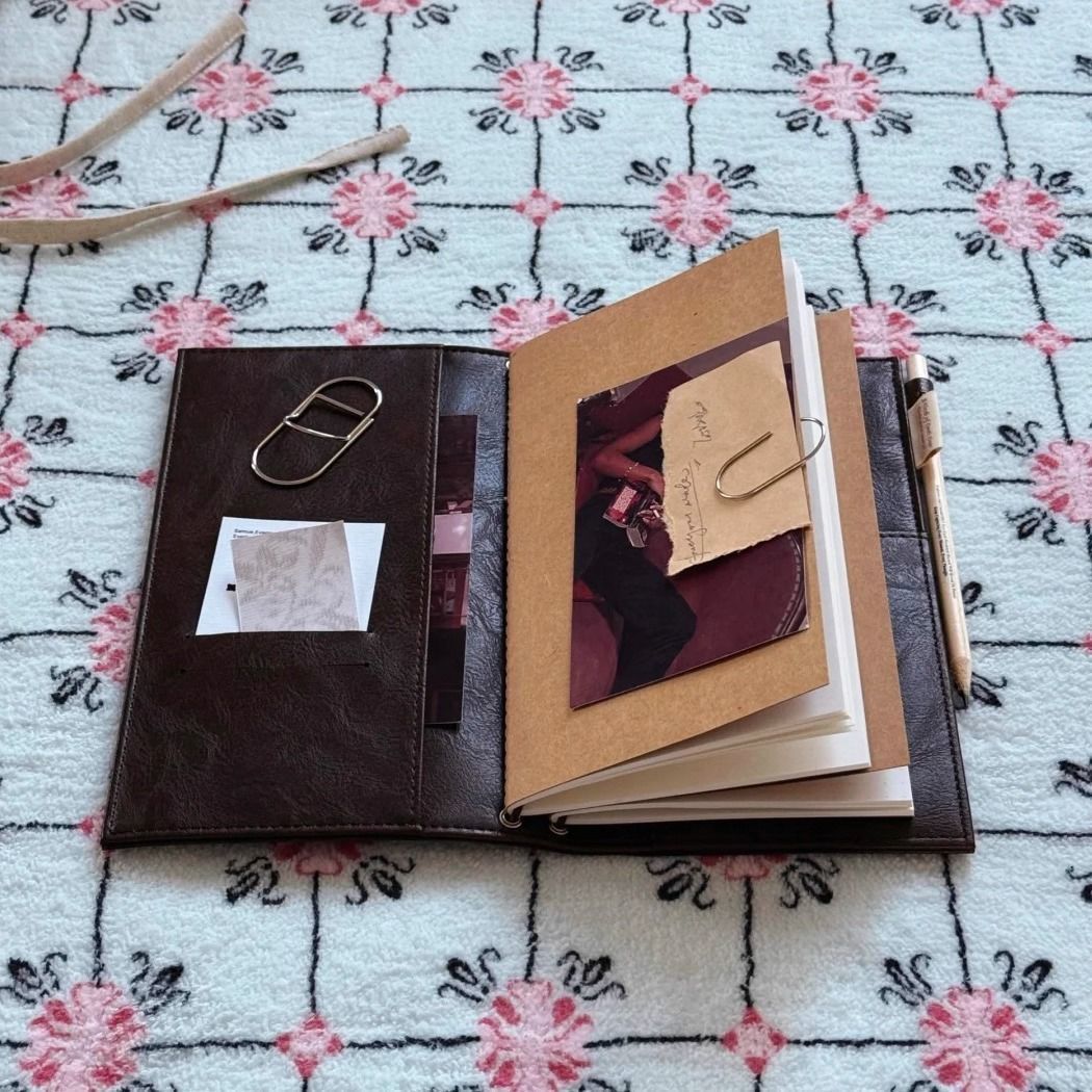 Vintage Black Notebook PU Leat - огляд і ціна Leather Work Notepad