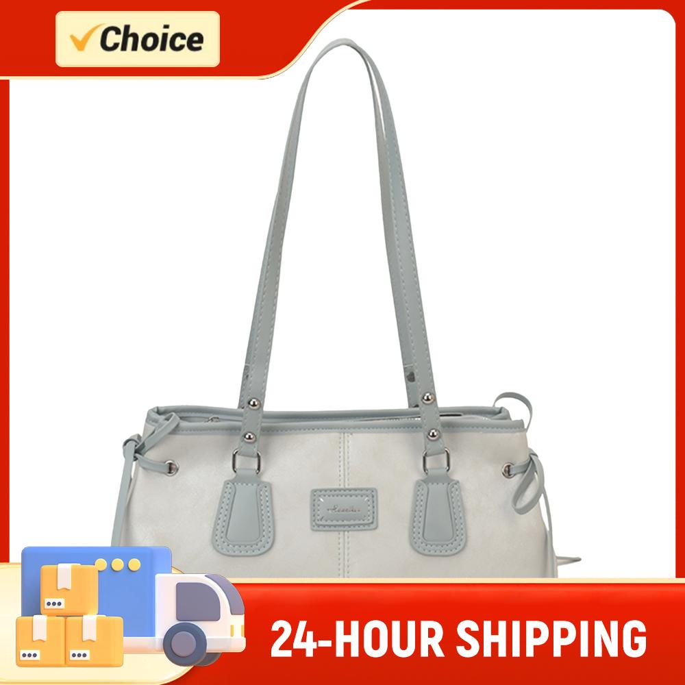PU Leather Women Leisure Y2k T - огляд і ціна Leather Work Bag Women