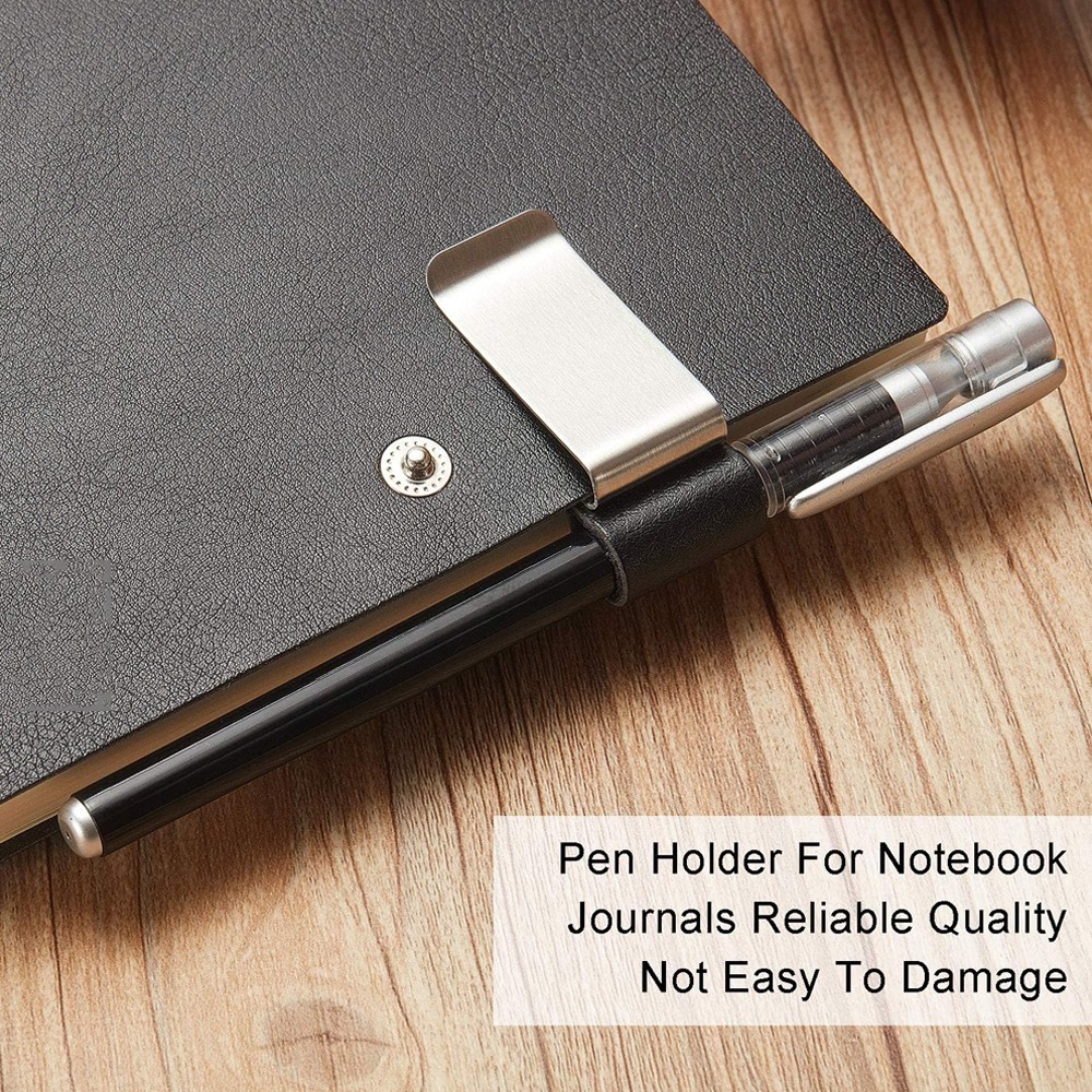 Handmade Leather Brass Stainle - огляд і ціна Leather Work Notepad