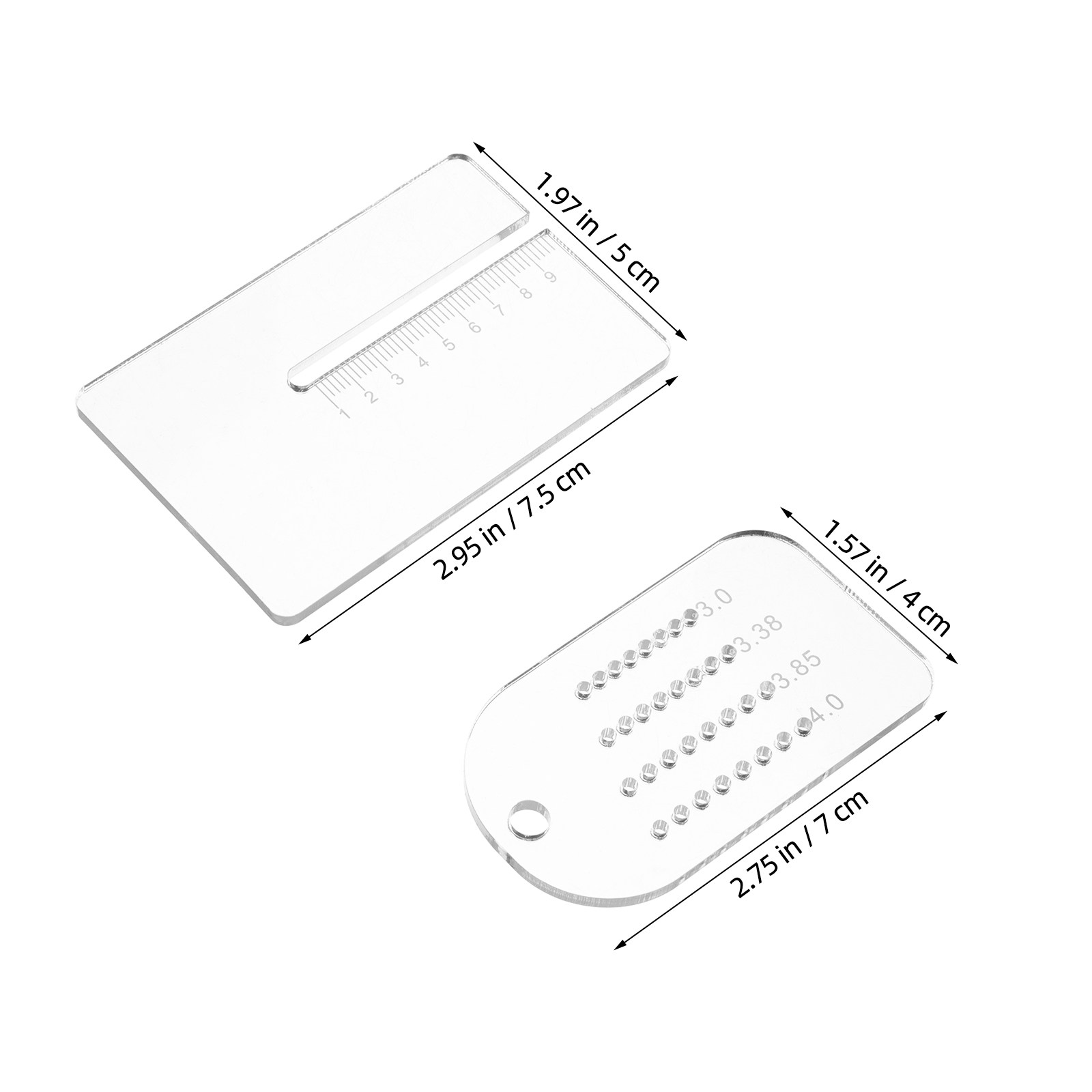 2Pcs Punch Guide Multifunction - огляд і ціна Leatherworking Guide