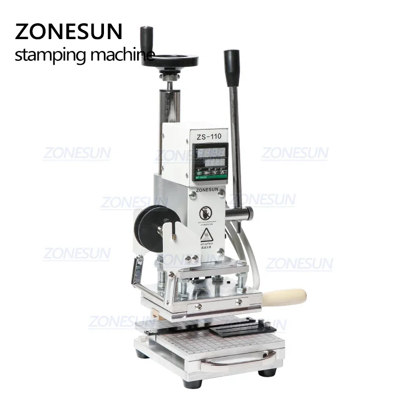ZONESUN ZS110 Hot Foil Stampin - огляд і ціна Leatherwork Hand Press