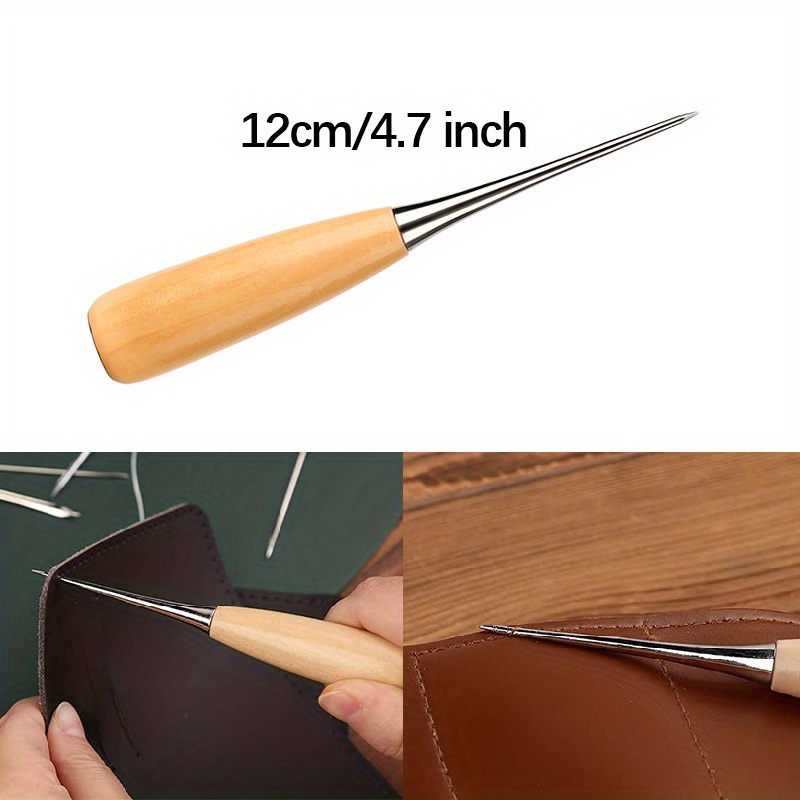 2pcs Leather Hand Stitching Aw - огляд і ціна Leatherwork Hole Punch