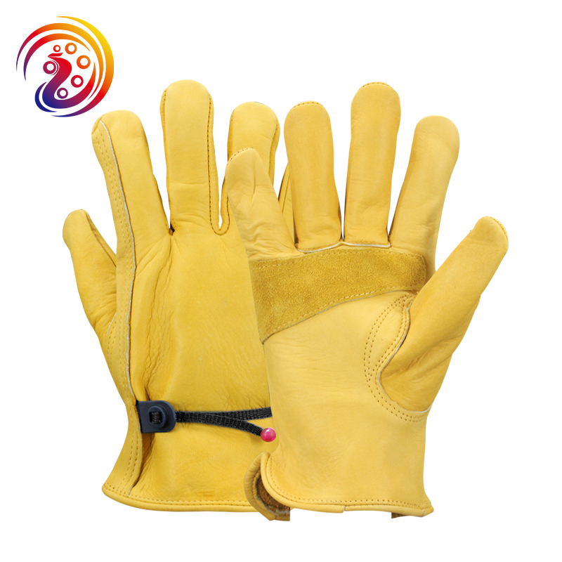 Work Gloves Cowhide Leather Fa - огляд і ціна Leather Work Factory