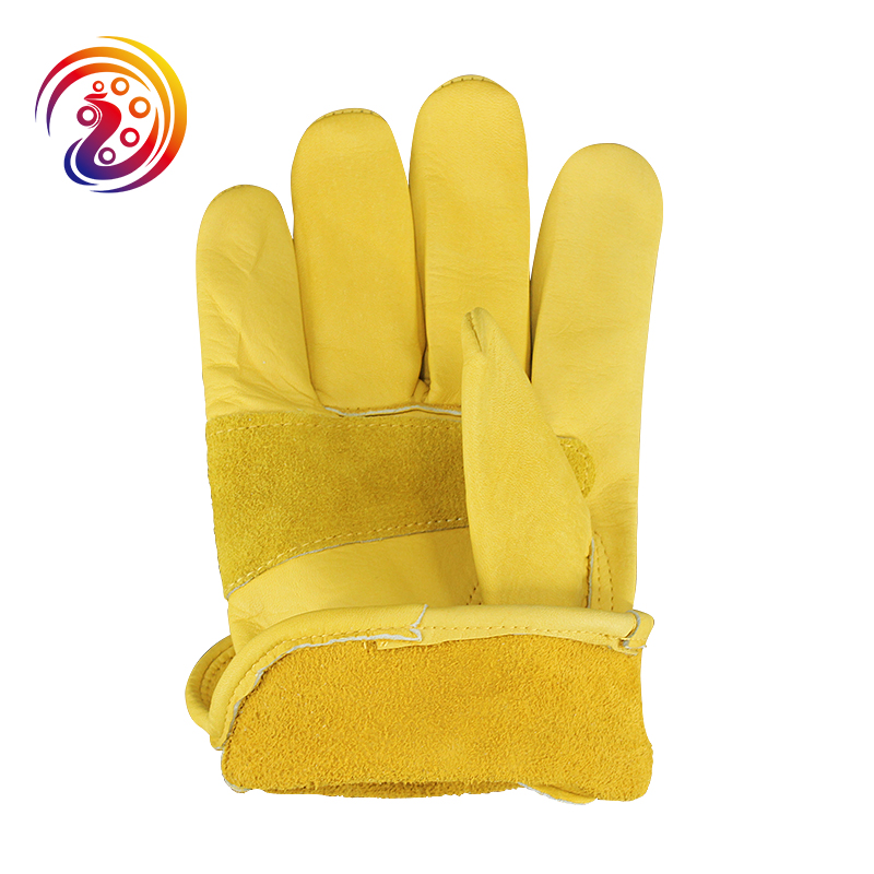 Work Gloves Cowhide Leather Fa - огляд і ціна Leather Work Factory